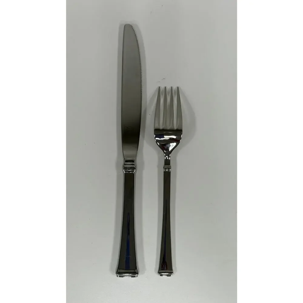 Mikasa Stanton Stainless Steel Knife & Fork Set. KT108